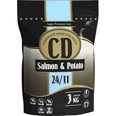 Delikan CD Salmon & potato 3 kg