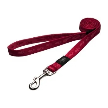 Rogz Alpinist Fixed Lead Medium - Повод за кучета 16мм/-1, 4 м. червен