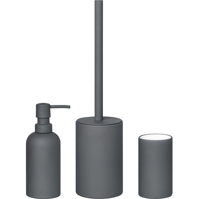 BLOMUS Комплект за баня 3 части banja - цвят черен (blomus-66026)
