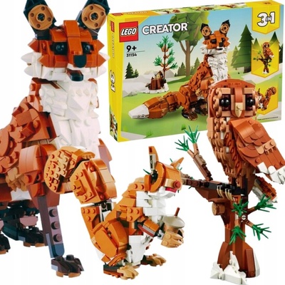 LEGO® Creator 31154 Zvířátka z lesa: Liška obecná