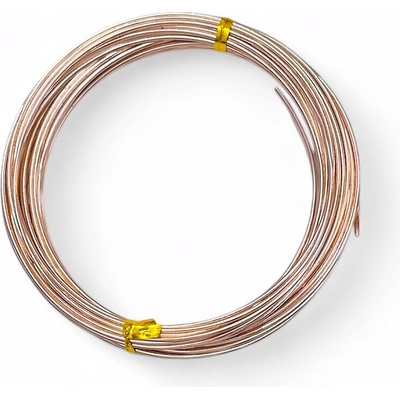 Hliníkový aranžérsky drôt 1,5mm 50g - rosegold