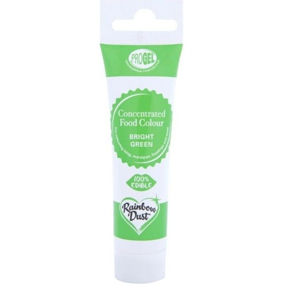 Rainbow Dust ProGel Koncentrovaná potravinárska farba Bledo zelená 25 g