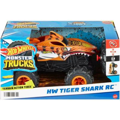 Mattel Hot Wheels RC Monster Trucks Tiger Shark 1:24