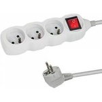 Esperanza power strip 3 sockets switch 1.5m white