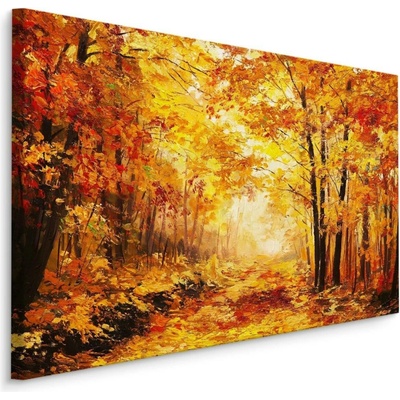Plátno Les V Barvách Podzimu II. Varianta: 90x60