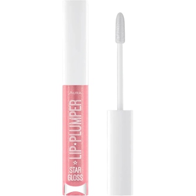 Aura Подхранващ гланц за устни Star Gloss Plumper, 014 Lush, 3 ml