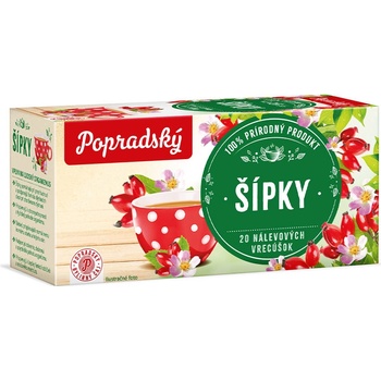 Popradský čaj bylinkový šípky 40 g