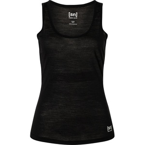 super. natural Дамски потник super. natural Women's Sierra 140 Tank Top - Jet Black (114-2940-0414)