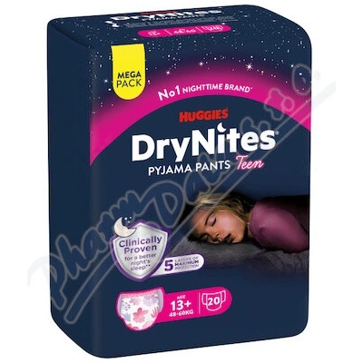 DryNites natah.kalhot.dívky 13+let/48-60kg/20ks