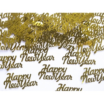 PartyDeco Konfety Happy new year