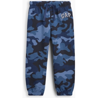 GAP Baby Sweatpants with Logo Boys čierna