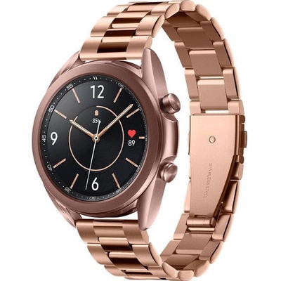 Spigen Kovový řemínek pro Samsung Galaxy Watch 3, 41mm, růžově zlata 600WB24982