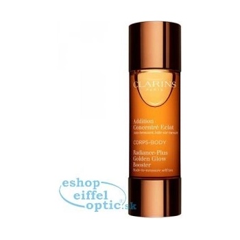 Clarins Radiance-Plus Golden Glow Booster samoopaľovacie kapky na telo 30 ml