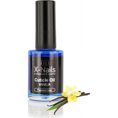 X-NAILS Cuticle Oil Vanilla výživný nehtový olejíček VANILKA 15 ml