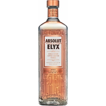 Vodka Absolut Elyx 42,3% 0,7 l (čistá fľaša)