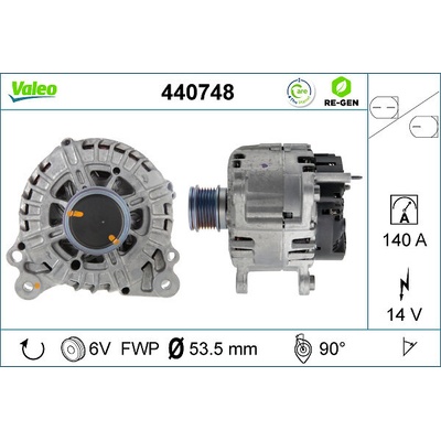 Alternátor VALEO 440748