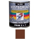HOSTAGRUND PRIM 3v1 farba na kov Pololesk S2177 0240 hnedá 0,6l