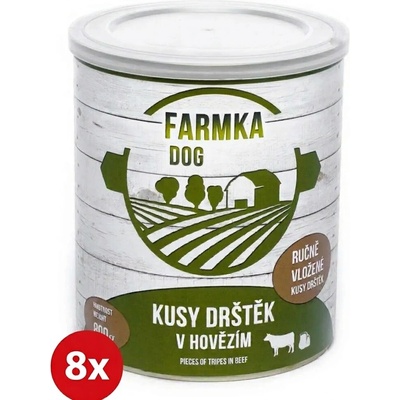 Falco farmka s držkami 8 x 800 g