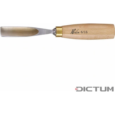 Dictum 715533 - Herdim® Scroll Gouge, Sweep 6 / 16 mm - Dláto