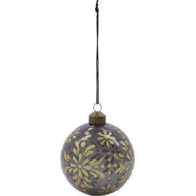 House Doctor Коледни топки Mente сиви 4 бр (206863100)