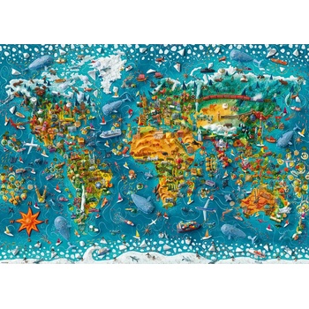 Image 1 of Heye - Puzzle Miniature World 2000 pieces - 2 000 piese