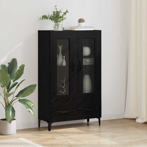 vidaXL Висок шкаф Черния дъб 70 x 31 x 115 см (880862)
