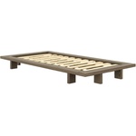 Karup Design Кафяво единично легло от масивен бор с включена подматрачна рамка 90x200 cm Japan - Karup Design (270106090200)