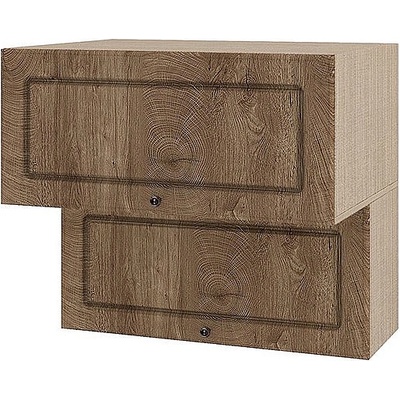 ИРИМ Горен кухненски шкаф Сити МФ-Дъб натурал-06-107 80 см