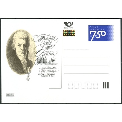 Česká pošta (2006) CDV 96 ** - P 124 - F.J.Gerstner