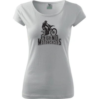 Dámske tričko s moto motívom 195 Motocross