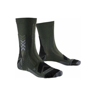 X-Bionic HIKE EXPERT SILVER CREW zelená