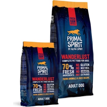 Primal Spirit Dog 70% Wanderlust 1 kg