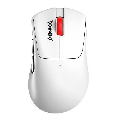 Marvo Myš bezdrátová, MONKA RAPID, bílá, optika, 12000DPI G982W