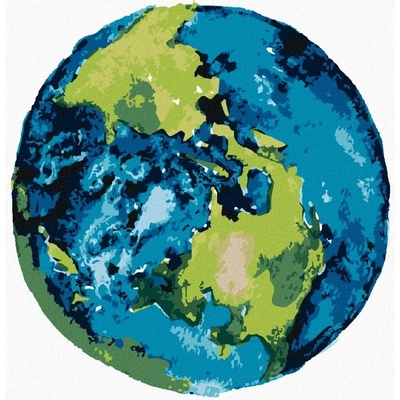 Zuty Malování podle čísel PLANETA ZEMĚ