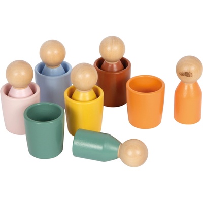 Small Foot Montessori Triediace Poháriky S Figúrkami
