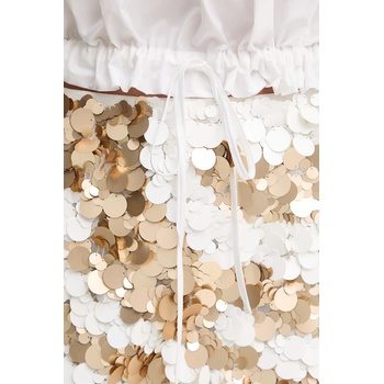 PINKO Памучна блуза Pinko дамска в бяло с изчистен дизайн 104953 A2CR (104953.A2CR)