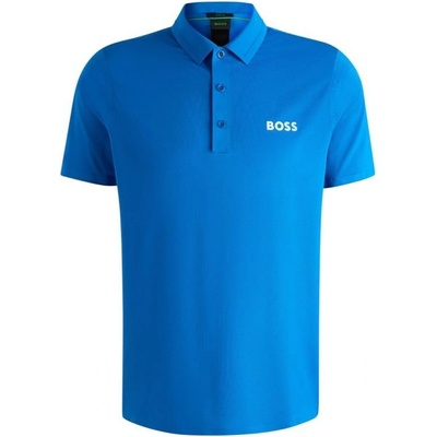 BOSS Patteo MB 17 Short Sleeve Modrý