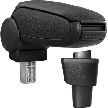 Pro. tec Hyundai I10 подлакътник, черен, с платнен калъф