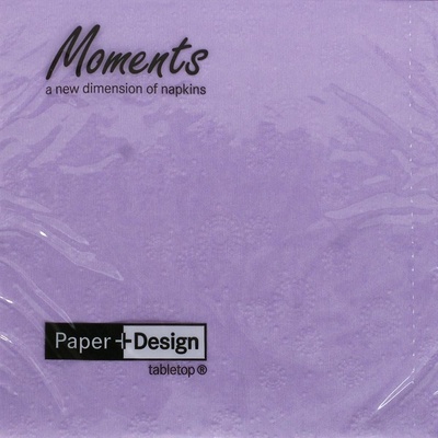 MOMENTS 24038 servítky UNI LAVENDER 33X33CM