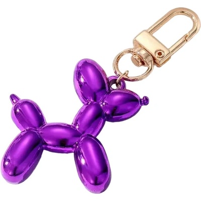 Prívesok na kľúče Dog Fialová KP30482