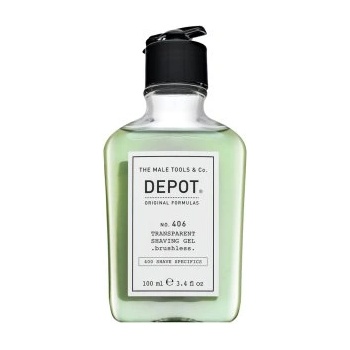 Depot гел за бръснене No. 406 Transparent Shaving Gel 100 ml