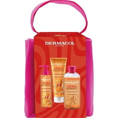 Dermacol Aroma Moment Gingerbread Cookies подаръчен комплект в коледен стил