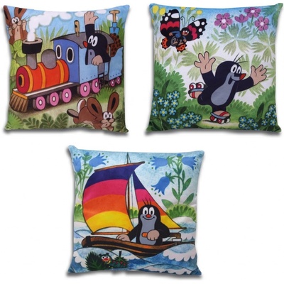 Moravská ústředna polštář Krtek léto 30x30