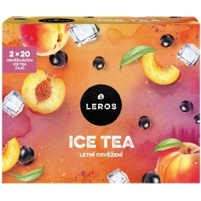 Leros Ice tea letní osvěžení kolekce čajů 20 x 2 g
