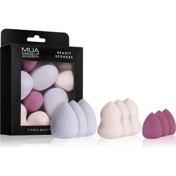 Image 1 of MUA Makeup Academy Beauty Sponge гъба за фон дьо тен 9 бр