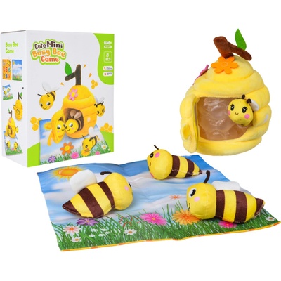RKToys Plyšový úl se včelkami a senzorickou podložkou
