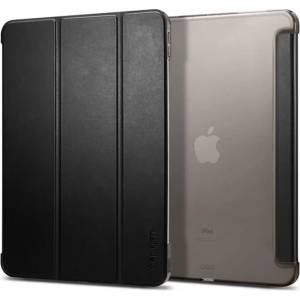 Spigen IPAD Air 11 (2025) SPIGEN SMART FOLD калъф, стоящ, активен FLIP, кожен ефект, калъф за настолен компютър, BLACK ACS02050 (ACS02050)