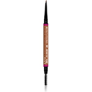 NYX Professional Makeup Blade & Shade молив за вежди с четка цвят 05 Auburn гр