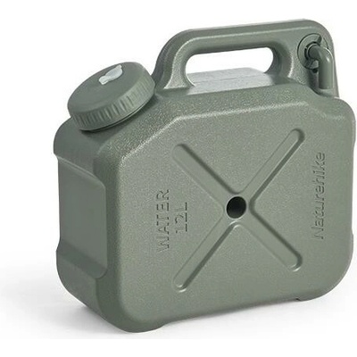 Naturehike Kanystr na vodu 12L s kohoutkem, zesílený, zelený CNH22CJ01812 – Zboží Mobilmania