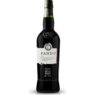 Pando Sherry Very Dry Superior suché 15% 0,75 l (holá láhev) – Zboží Mobilmania